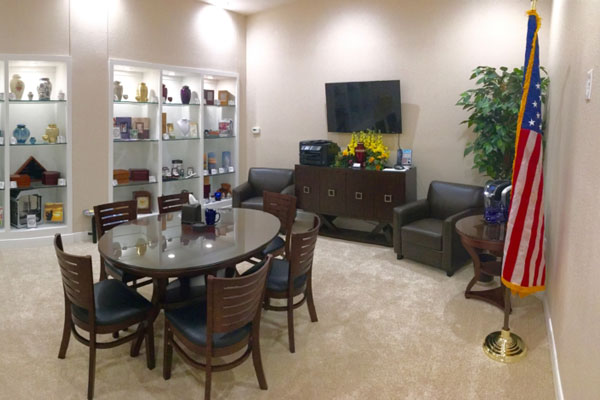 Callaway-Jones Funeral Center Legacy conversation suite